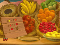 ワキームのくだものスタンドの画面イメージ