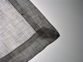 フランスヘム仕上げ