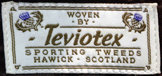 テビオテックスの織りネーム