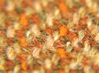 ラボットのツイード生地