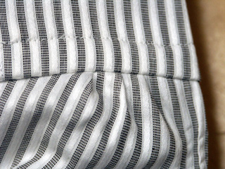 袖山のプリーツ