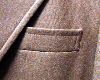 ブルックス ブラザーズのウエルト・ポケット