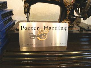 ポーター&ハーディングのプレート