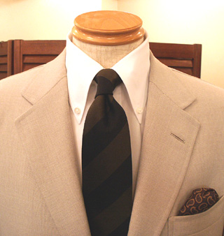 プレーンノットでシンプルに