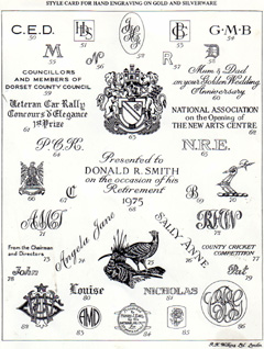 専用のオーダーシート