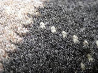 ラム インターシャ アーガイル 5ダイヤ