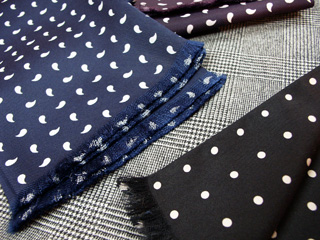 シルクのスカーフ(ストール)