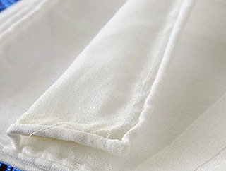 海島綿のハンカチーフ