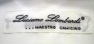 プレタポルテのマシンメイドシャツ