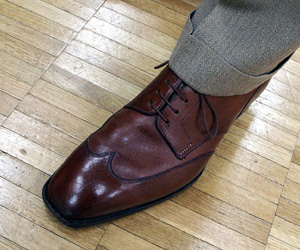 JASON AMESBURY氏の靴