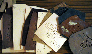 メダリオン部分の型紙