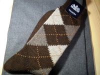 ファインメリノアーガイルソックス