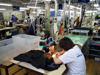アルデックスの工場内