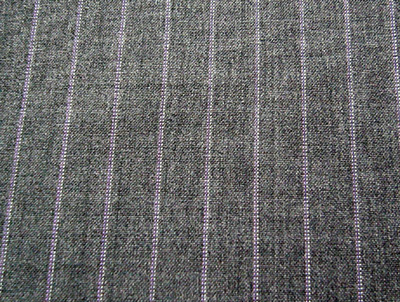 ストライプの服地