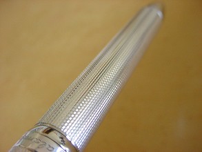 スターリングシルバーをまとったペン ヴァルドマン 2色ボールペンの