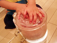 フードプロセッサーにかける