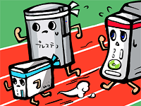 次世代ハードが競争する図