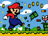 Newスーパーマリオの図