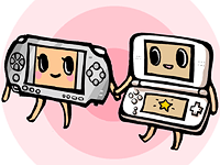 DSとPSPが仲良しの図