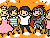 みんなが主人公の図