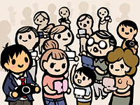 DSやPSPをもつ人達の図