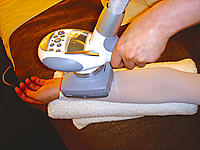 施術風景・手首