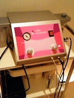 ダイヤモンドピールのマシン