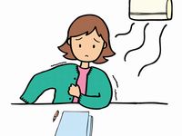 クーラー嫌い！