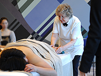 デモンストレーション中