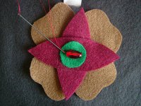 フエルトマフラー1