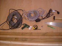 イルミネーション準備