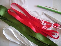 リボンツリー準備