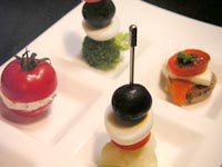 プチトマトのピンチョス