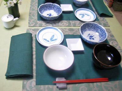 和食の食卓イメージ