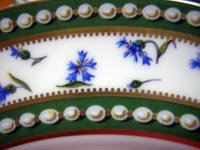 マリーアントワネットが愛した矢車菊の食器 [テーブルコーディネート