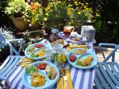 ブランチテーブルのイメージ