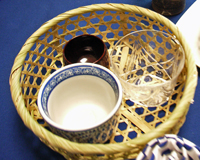 テーブルコーデに和の器　涼しげな夏おもてなしに竹籠 テーブルコーデに和の器涼しげな夏おもてなしに竹籠