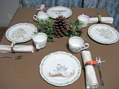 秋の子供のパーティ<br>