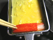 かにかまの卵焼き