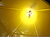 愛知県児童総合センターの空中トンネル