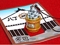 味噌樽ストラップ