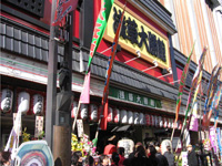 浅草の芝居小屋